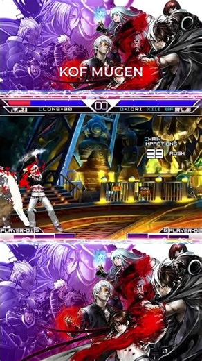 [KOF MUGEN] Orochi Iori XIII WF Combo #kofmugen