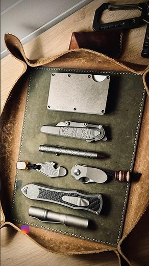 All TITANIUM EDC 🔥 #everydaycarry