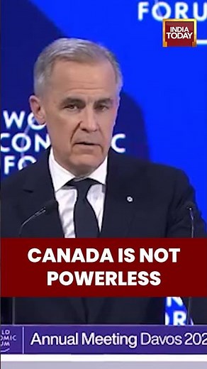#davos #wef2026 #canada PM Mark Carney's Powerful Speech at World Economic Forum 2026 | World News