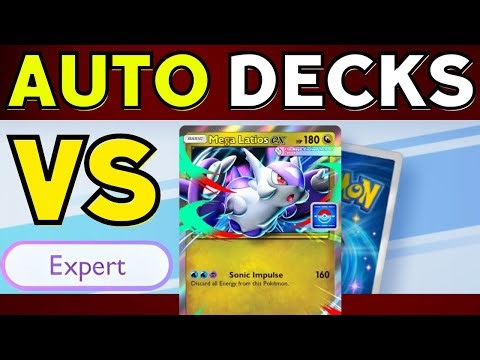 Auto Decks vs Mega Latios ex Drop Event (Crimson Blaze) #pokemontcgpocket