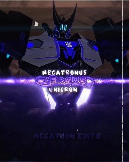 Megatronus vs Unicron #edit #anime #battle