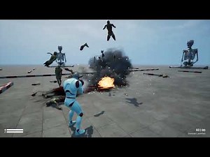 Hellbox - Zombies Gameplay. Active Ragdoll, Brutal Kills. Free Download. Unreal Engine 5