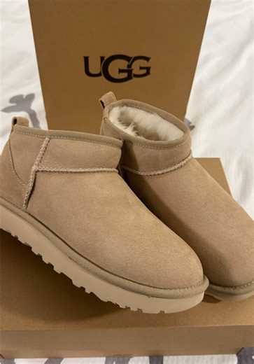 UGG Classic Ultra Mini in Sand - Trendy Footwear