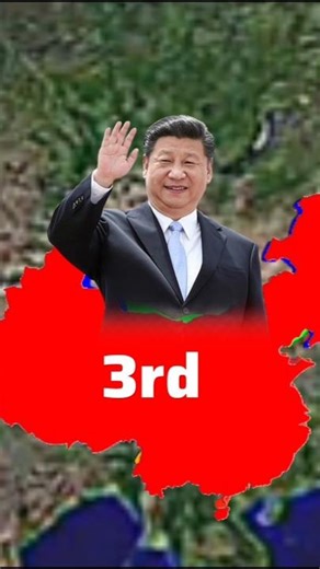 How Big Is China REALLY? 😳 | India vs China Size #youtubeshorts #india #china #size