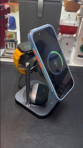 3 in one best wireless quick charger for iphone, airpods, apple watch