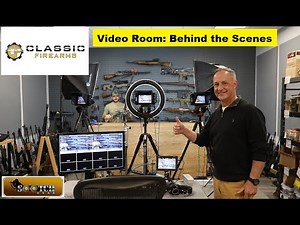 Classic Firearms Behind the Scenes Video Room!