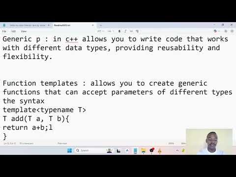 Learn quickly Generic Programming