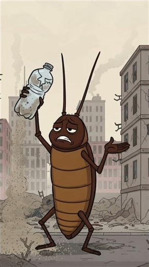 Day 27 - Gamma Roach Finds an Empty Bottle... Can It Save Him?