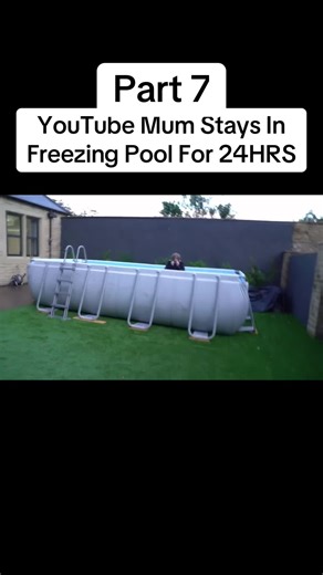 YouTube Mum Stays in Freezing Pool for 24 Hours