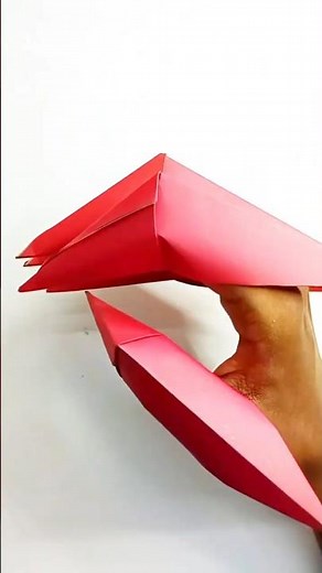 making an origami claws #origami #papercraft #diy
