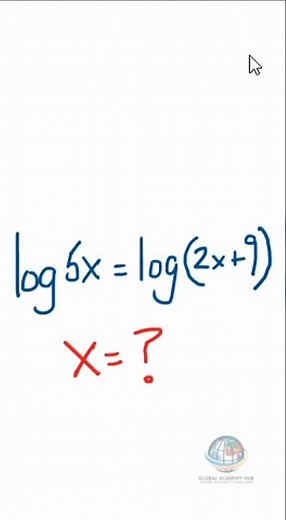 Logarithm Equations