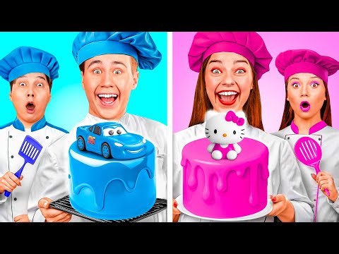 Boys VS Girls Cooking Challenge | Awesome Kitchen Tricks