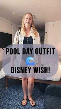 Disney Cruise Pool Day Outfit 🌴 Easy & Cute Look