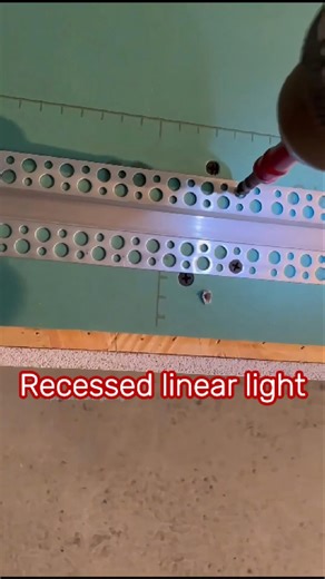 Recessed linear light. Follow me to see more products.#linearlight #ledprofile #lamp #foryou