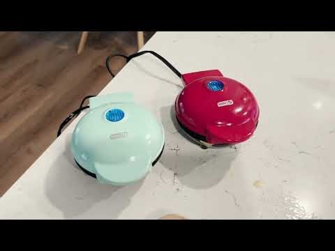 Dash Mini Waffle Maker - Perfect for meal prep