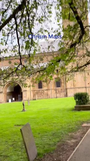 Southwell Minster Holy Week Chrism Mass with Anglican Kate Bottley