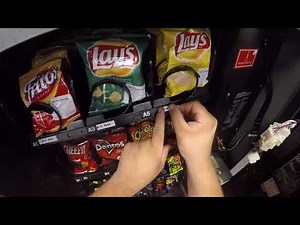 First fill up on a new snack machine!!