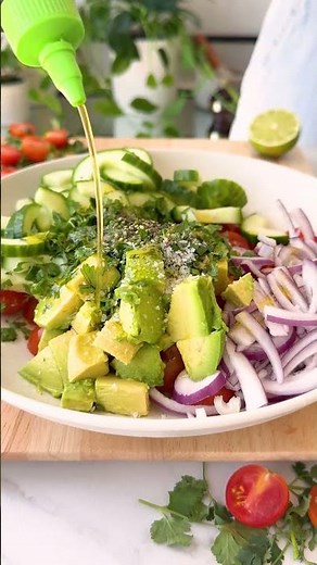 Cucumber Tomato Avocado Salad