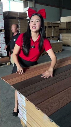Hot! Tấm ốp gỗ nhựa ngoài trời giảm đến 40% | Trang trí ngoại thất