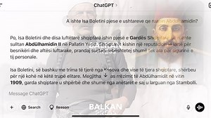 Miqesia e Isa Boletinit me Sulltan Abdulhamidin 2 - Si Isa Boletini u be nje nder komandantet e trupave Elite qe ruante Sulltanin? Cfare thote Chat GPT? Ndiqeni dhe shperndajeni sepse ka folur edhe per marredhenien mes Sulltanit dhe Shqiptareve | Balkan Press
