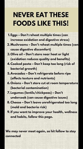8 Common Food Mistakes to Avoid for Better Food Safety #healthawareness #nationaljunkfoodday #health