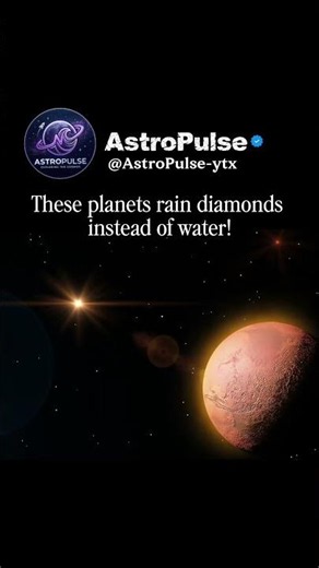 💎 It Literally Rains Diamonds on These Planets (And Scientists Can Prove It!)
