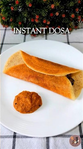 How to Make Instant Dosa | Quick Dosa Recipe | No Fermentation Dosa | #Shorts