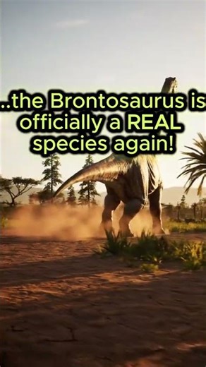 Brontosaurus: The "Fake" Dino That Came Back! 🦕⚡️