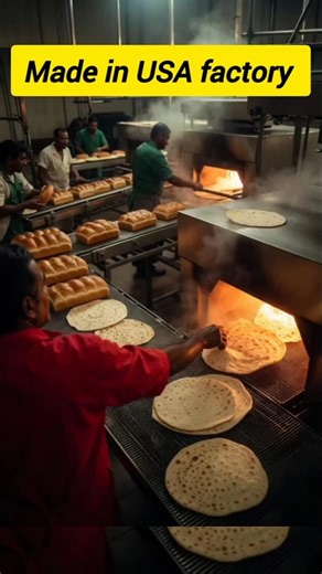 Inside Bread Factory – 10,000 Bread Made Every Hour 😲 #Shorts