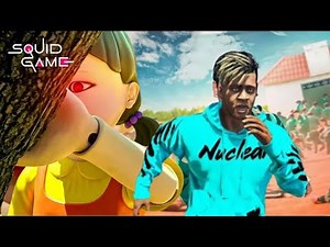 Verynuclear Participated in SQUID GAME ROBLOX with CHOP AND BOB