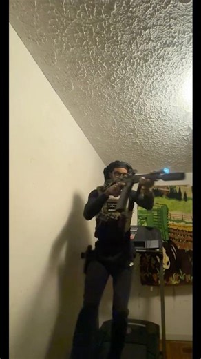 Larping or Training? Movement exercises and fundamentals🙌🏾 #shorts #cod #nbayoungboy #lonewolfken