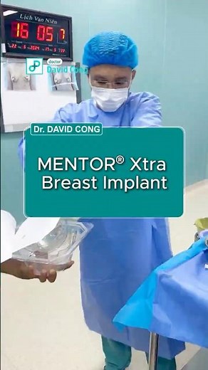 Mentor Xtra breast implants | procedure by Dr. David Cong