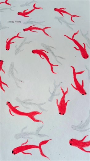 Easy 3D fish drawing #viral #art #drawing #fish