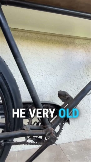 we discovered a real vintage bicycle that is over 100 years old #serviceclub #appliancerepair