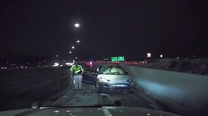 Two Troopers were hit last night while assisting on crashes in icy winter driving conditions. This video includes dash and body cam from the Troopers. Trooper Rugg dodged a vehicle that lost control coming into the previous crash scene by jumping onto the concrete barrier and hanging on (due to a significant drop off). Thankfully, he was not injured. Trooper Coy was on the scene of a crash, in his vehicle, waiting for a tow truck when his vehicle was struck from behind. He was taken to the hospi