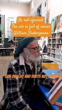 Be not afeared. The Isle is full of noises William Shakespeare 1564-1616 read by Thundercloud #poem