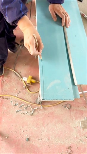 part629#This Tool MakesPERFECT Drywall Edges😲🛠#ShortsPlasterboard Beveling Tool#Smooth Edges in#wood