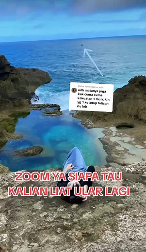Membalas @jm_wnd #fyp #pantai #ular #kasur