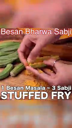 1 Besan Masala - 3 Stuffed Sabji Recipe | All Purpose Besan Masala Recipe Full Recipe: bit.ly/2Sc1XLC #food #foodporn #foodie #instafood #foodphotography #foodstagram #yummy #foodblogger #foodlover #instagood #love #delicious #follow #like #healthyfood #homemade #dinner #foodgasm #tasty #photooftheday #foodies #restaurant #cooking #lunch #picoftheday #bhfyp #foodpics #instagram #healthy #chef #breakfast #eat #dessert #instadaily #pizza #instalike #travel #photography #vegan #foodiesofinstagram #