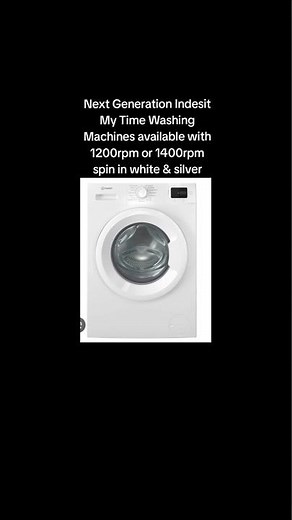 NEW Indesit My Time Washing Machine Range