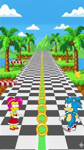 Bart & Lisa Turn Into Sonic?! ⚡💙 | Simpsons Multiverse #thesimpsons #simpsons #cartoon