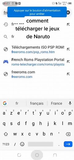 comment télécharger le jeux de Naruto
