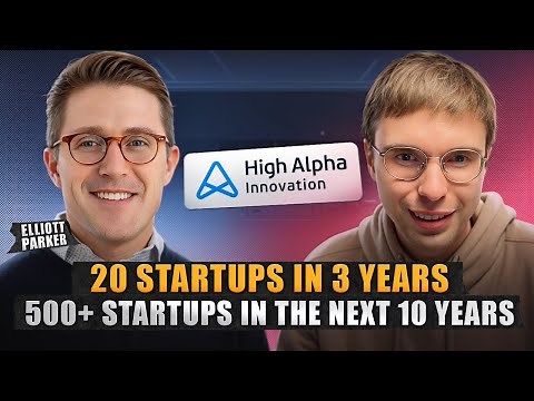 4 layers of company creation with a venture studio model. Elliott Parker | High Alpha Innovation