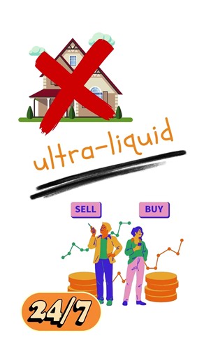 Real Estate vs Bitcoin: Which actually builds wealth #finance #money