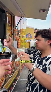 The money was never making it past the food truck. 😮‍💨