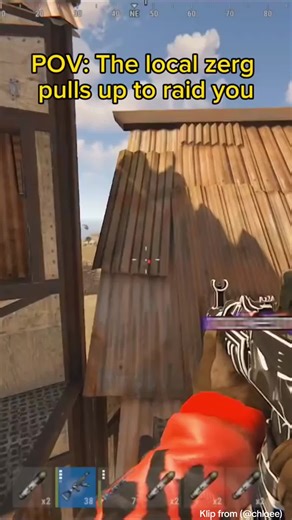 #rust #rustgame #rustpvpgod #bebetter #rustraiding #zerg