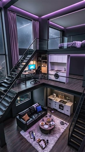 Modern 3-Level Apartment Design | Dream Home Tour