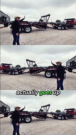 Most people don't know there's a BIG difference between these trailers #rollofftruck