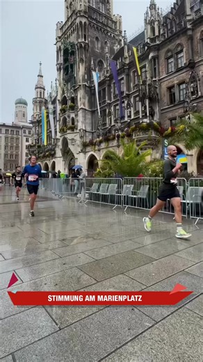 Marathon-Magie am Marienplatz beim GENERALI MÜNCHEN MARATHON