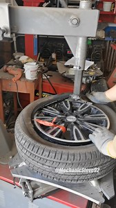 Side wall tire repair. #auto #mechanic #mechanicsteve #automotive #automechanic | Mechanic Steve